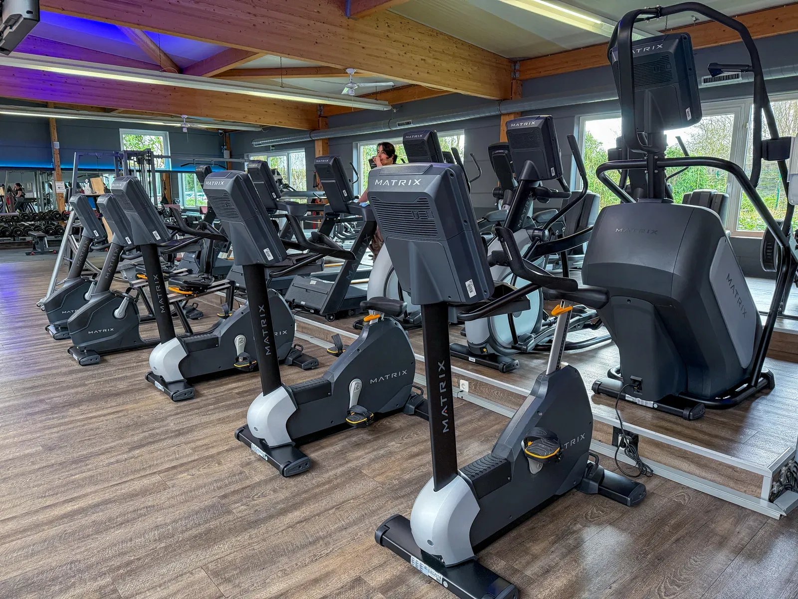 Moderner Cardio-Bereich